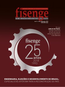 Fisenge lança revista especial sobre os 25 anos de fundação da Federação